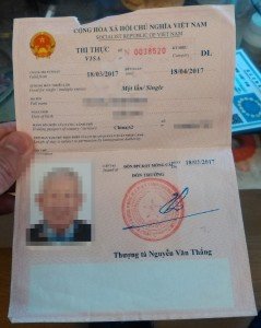Sample Vietnam Visa Letter