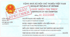 Visa Approval Letter of Vietnam